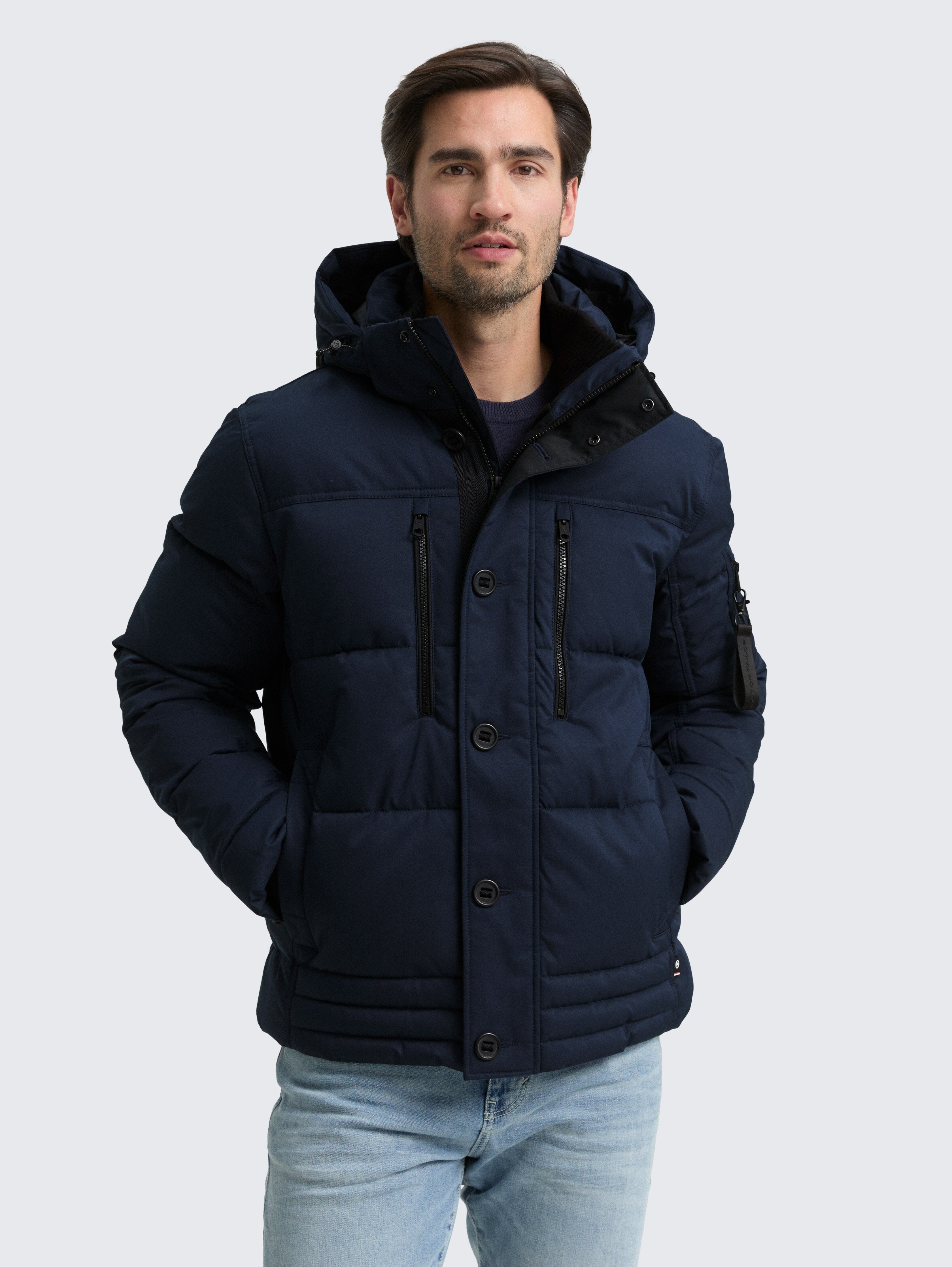 TOM TAILOR PUFFER WITH HOOD