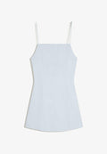 Bershka DRESS - Cocktail dress / Party dress - light blue