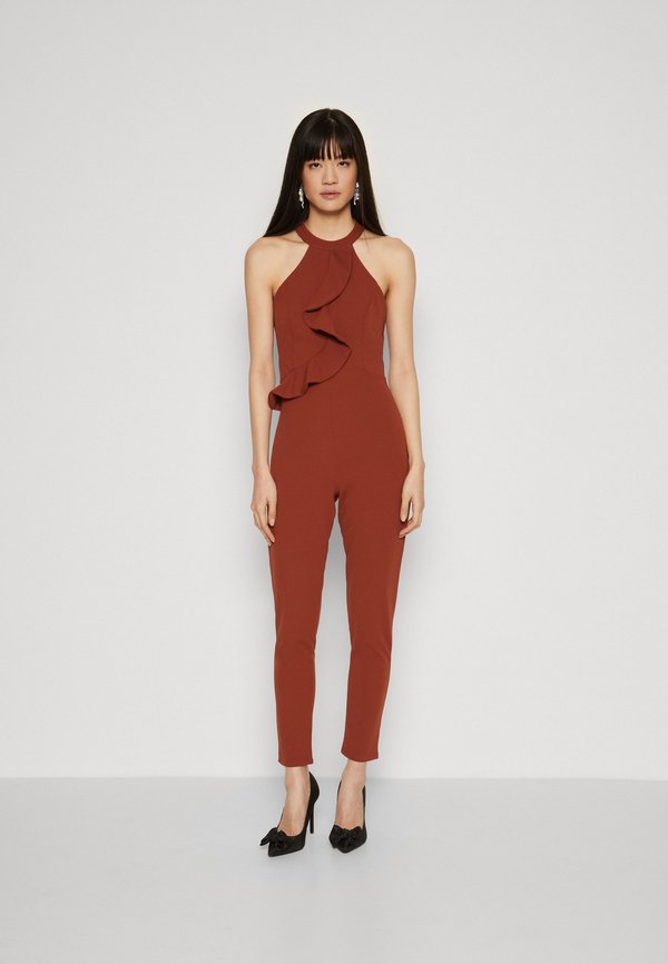 WAL G. POPPY FRILL NECK