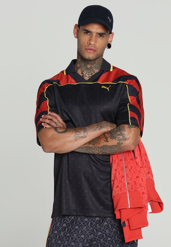 Puma ROAD TO UNITY - Print T-shirt - new navy