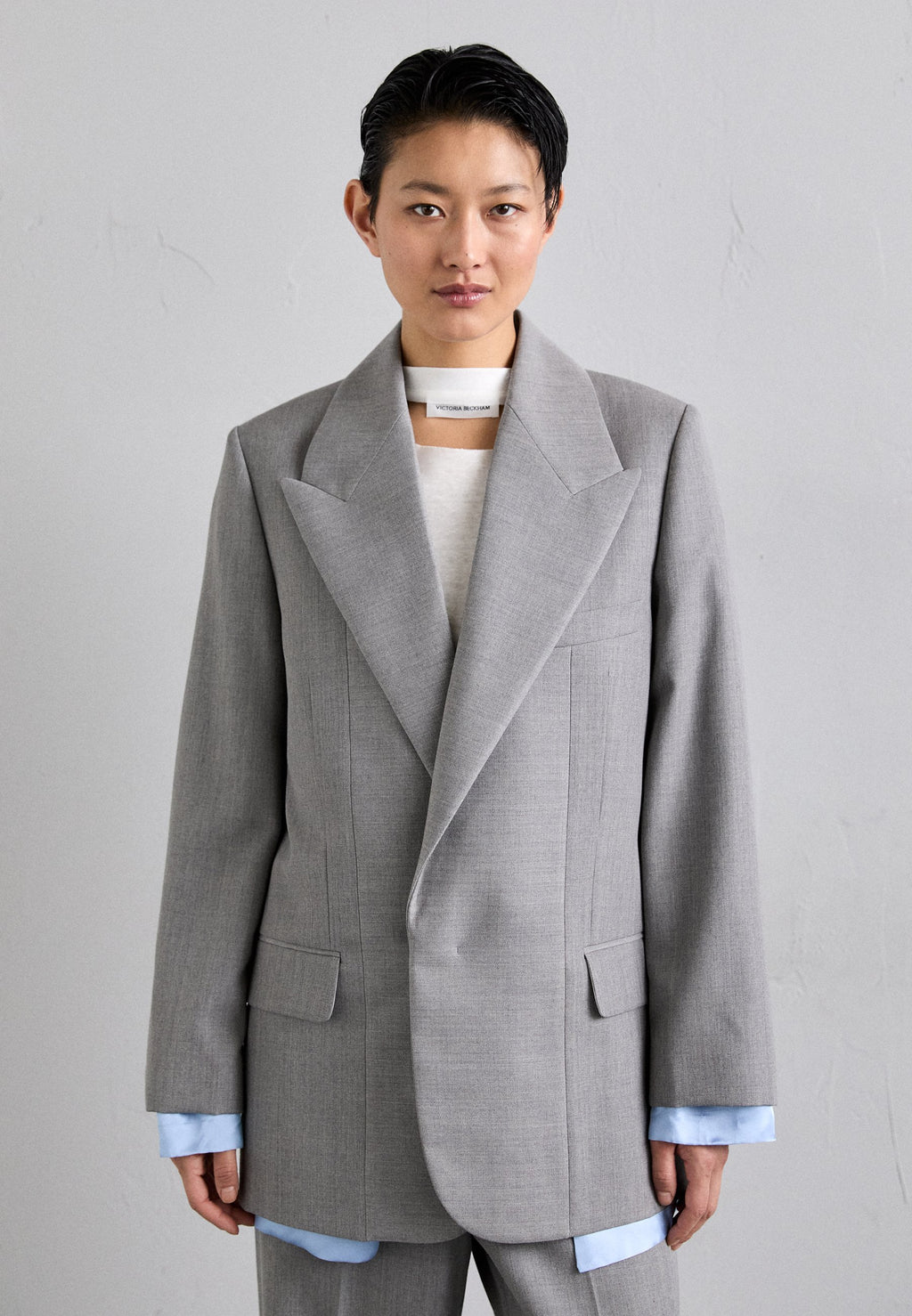 Victoria Beckham DARTED SLEEVE TAILORED JACKET