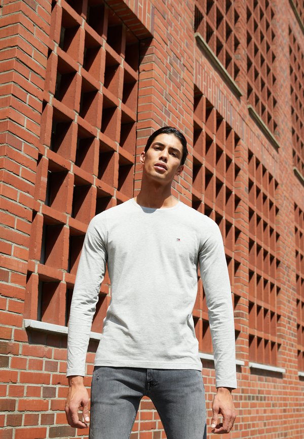 Tommy Hilfiger Long sleeved top - light grey heather