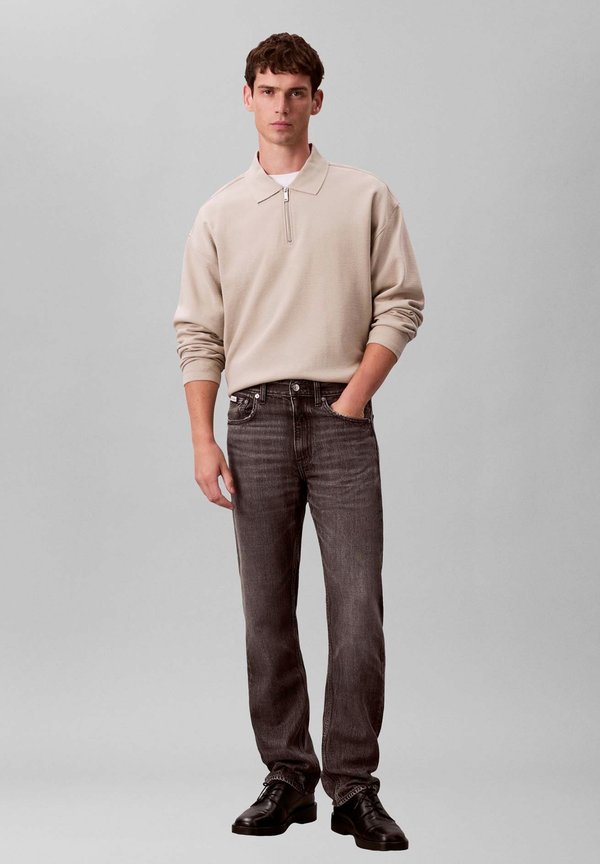 Calvin Klein 90S STRAIGHT METEORI - Straight leg jeans - meteorite