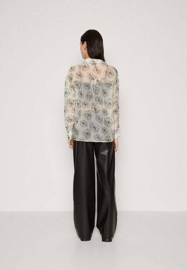Vero Moda VMNAYA FLOWER OVERSIZED SHIRT
