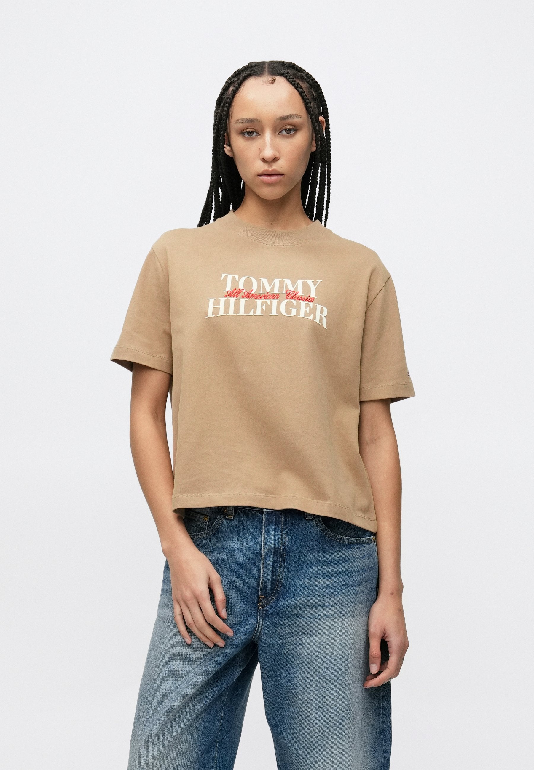 CLASSIC FLOCK LOGO RELAXED T-SHIRT Media 3