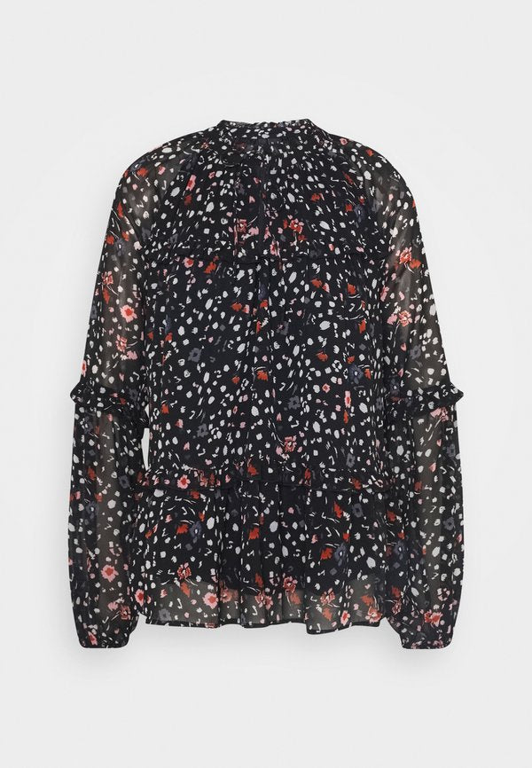 Vero Moda VMMILLE V NECK FRILL