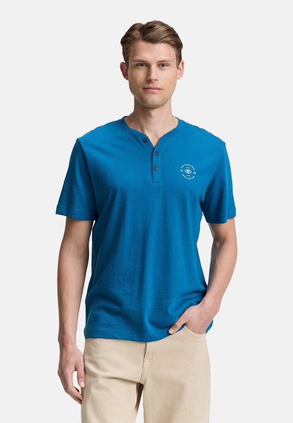 TOM TAILOR Basic T-shirt - blau