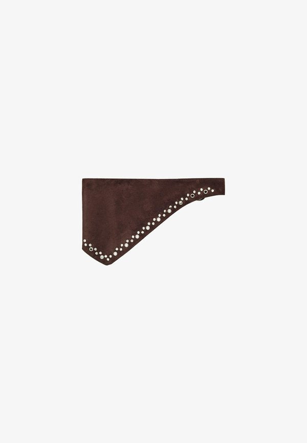 Bershka BELT - Waist belt - dark brown
