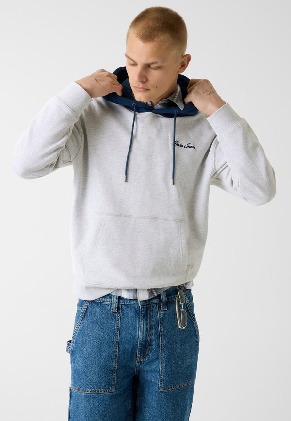 Guess KAPUZENSWEATSHIRT - Hoodie - hellgrau