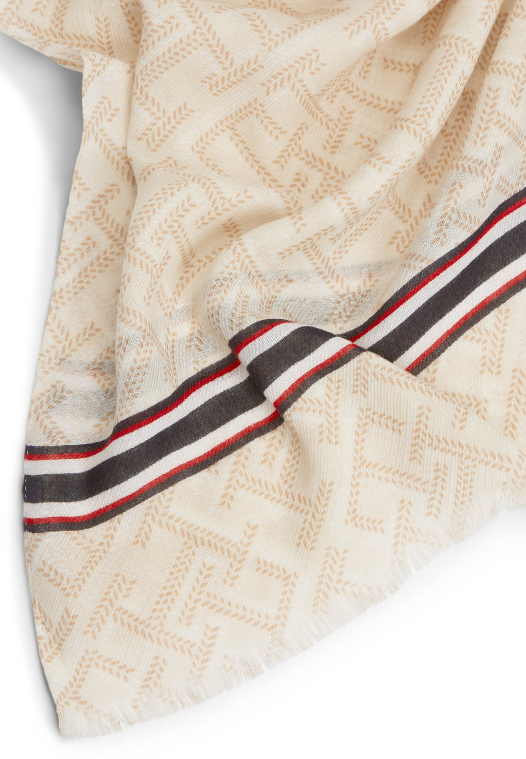 TH MONOGRAM LIGHTWEIGHT SCARF Media 4