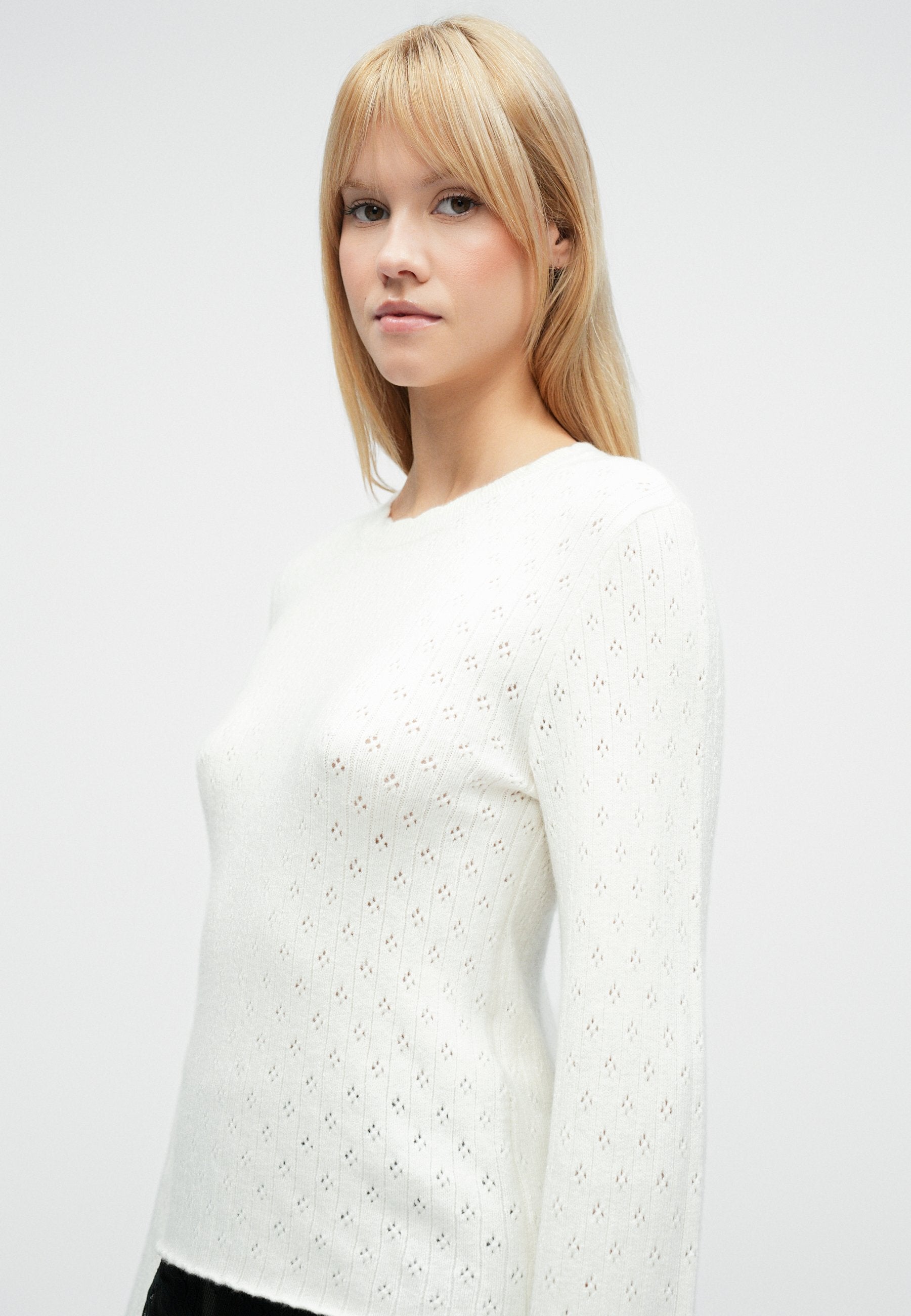 VILA Knitted VIPOILA Round neck