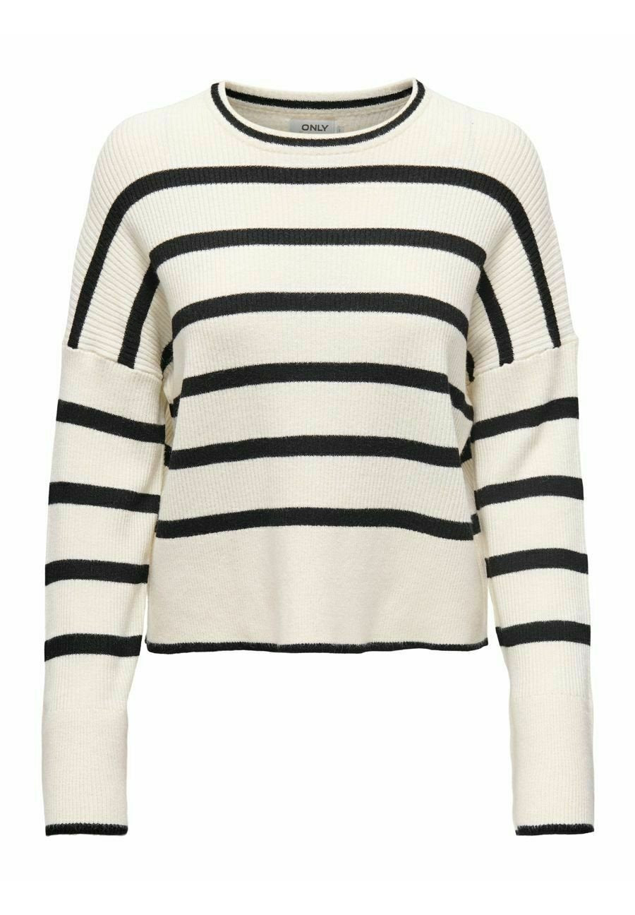 ONLY IBI STRIPE O NECK