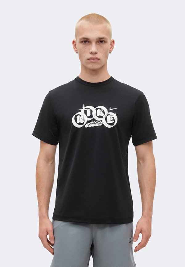 Nike Performance HYVERSE - Sports T-shirt - black/white