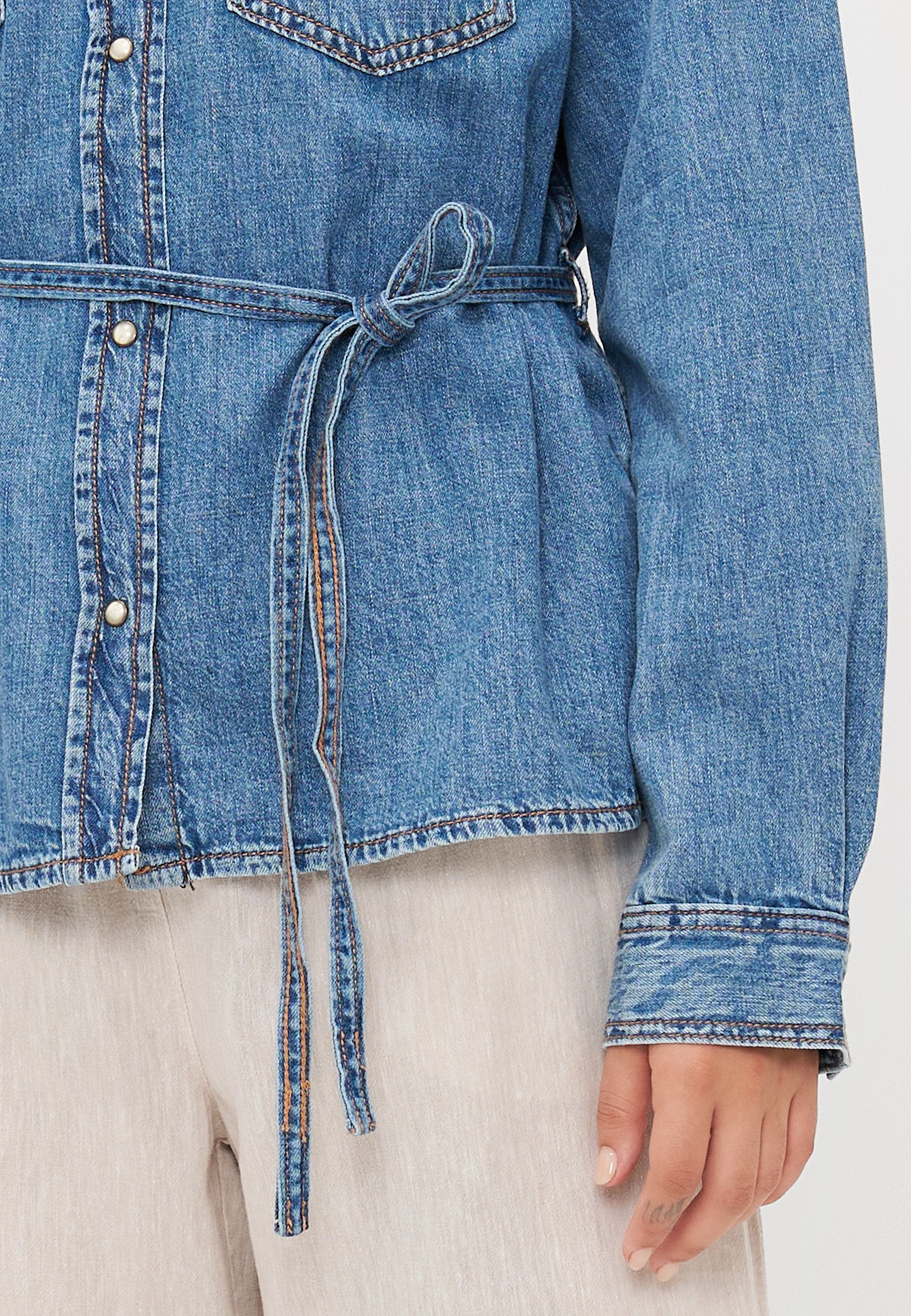 ONLKOKO SEGVIGNY BELT SHIRT Media 6