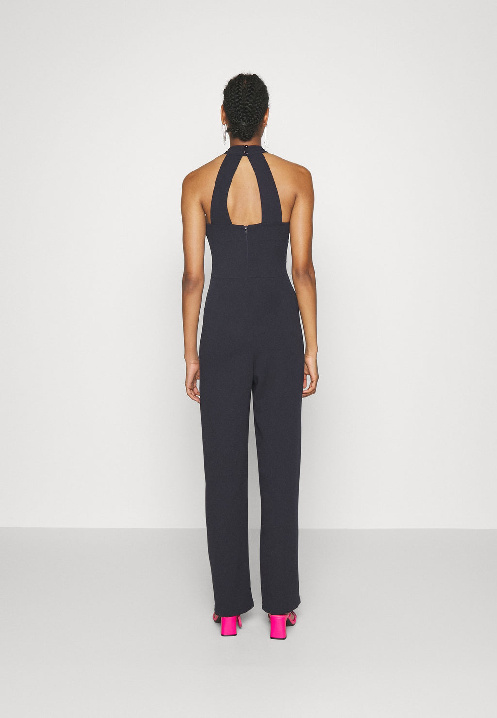 WAL G TALL ALFO CROSS NECK JUMPSUIT