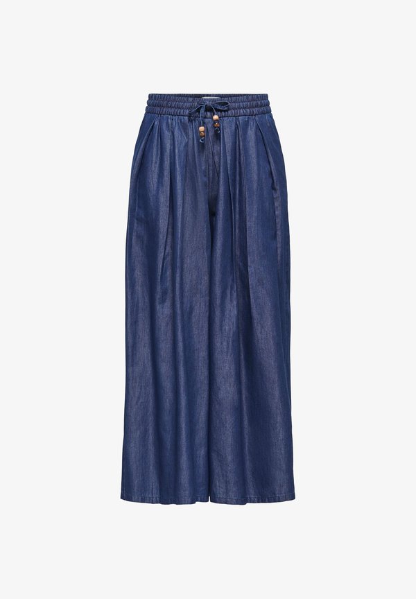 ONLY Wide-fit ONLBEA High waist Wide Leg Fit - Wide Leg - dark blue denim