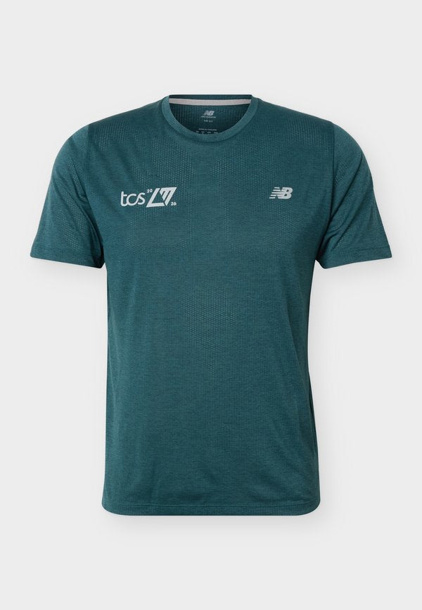 New Balance LONDON EDITION ATHLETICS - Sports T-shirt - medusa green