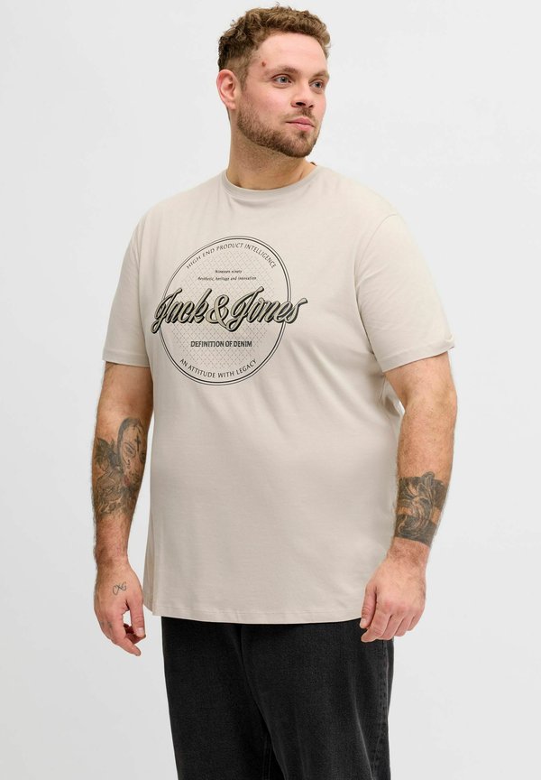 Jack & Jones Plus Size - Print T-shirt - moonbeam