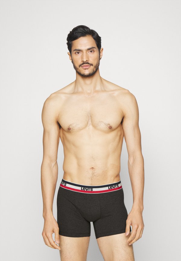 Levi's® MEN LOGO 2 PACK - Boxer briefs - red/black