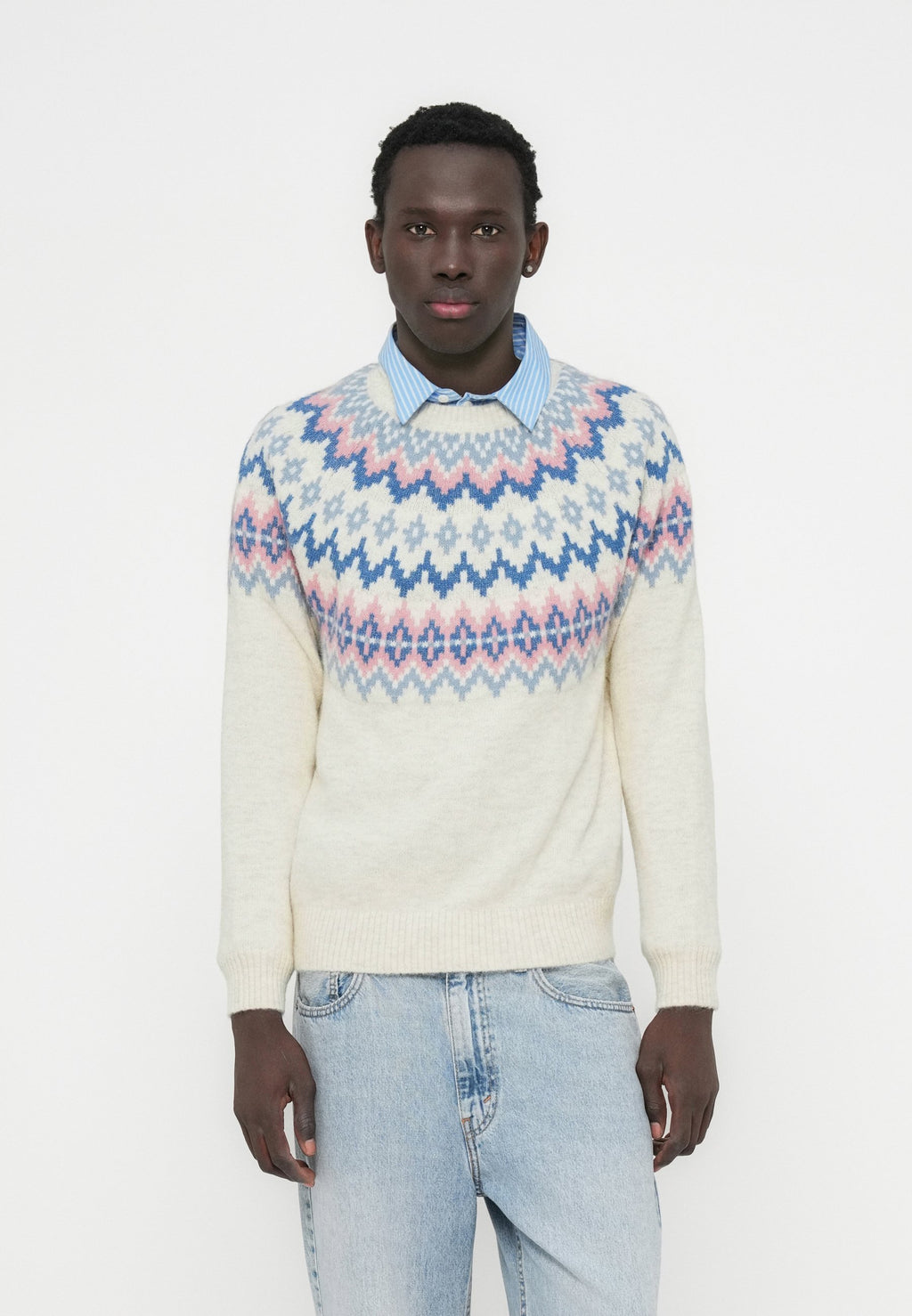 GAP YOKE CREW NECK