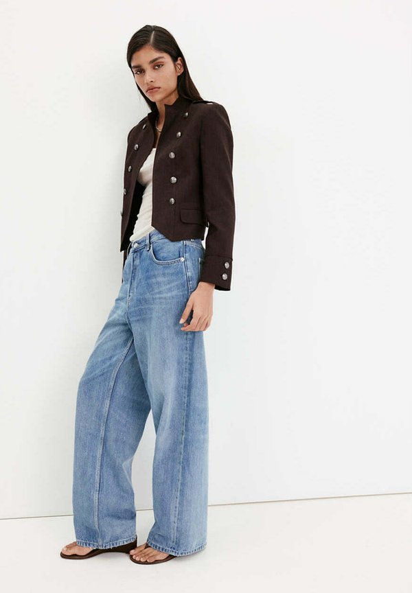Mango ADULT - Blazer - dark brown