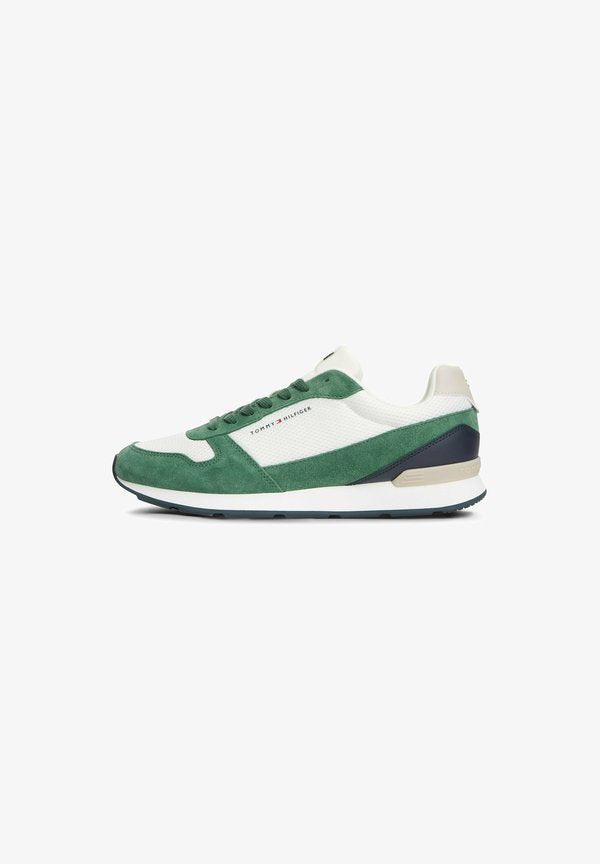 Tommy Hilfiger Trainers - ecru street green