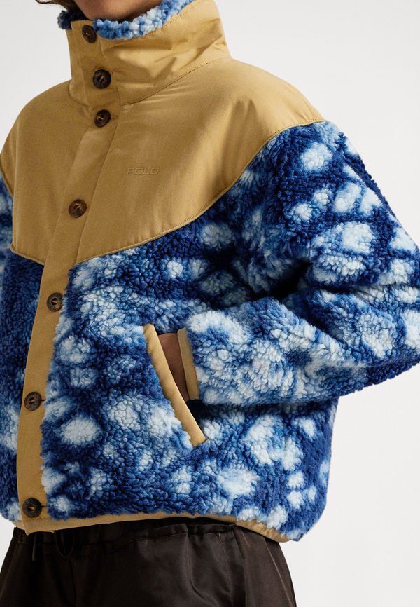 Polo Ralph Lauren TIE-DYE HYBRID FLEECE-RIPSTOP JACKET