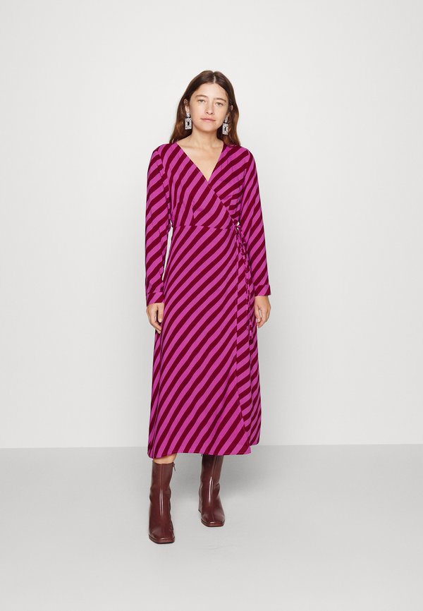 YAS Petite YASSAVANNA WRAP DRESS