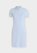 Tommy Hilfiger PIQUE POLO - T-Shirt Dress - breezy blue