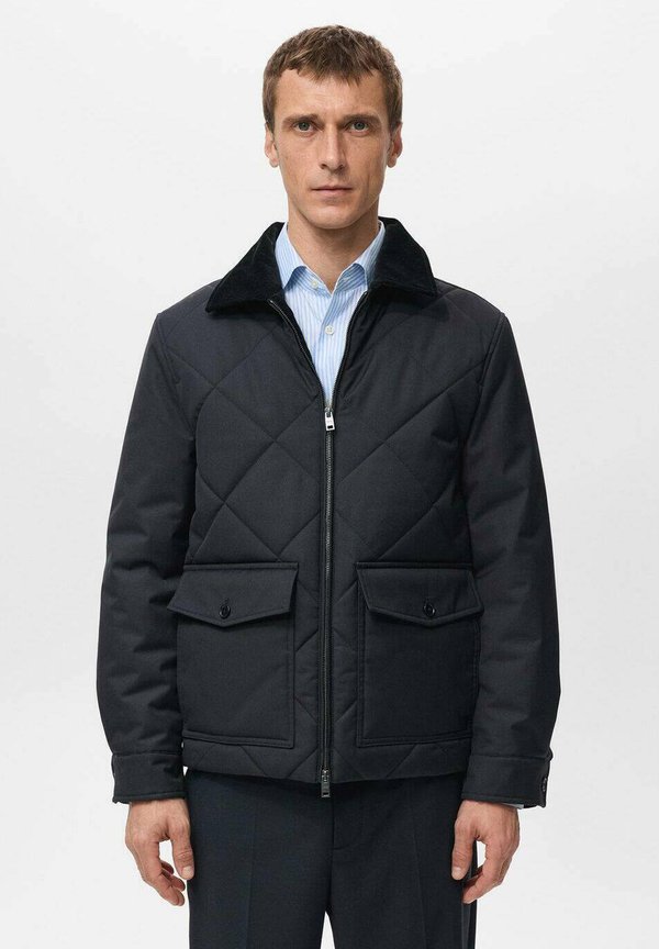 Mango Winter jacket - dark blue