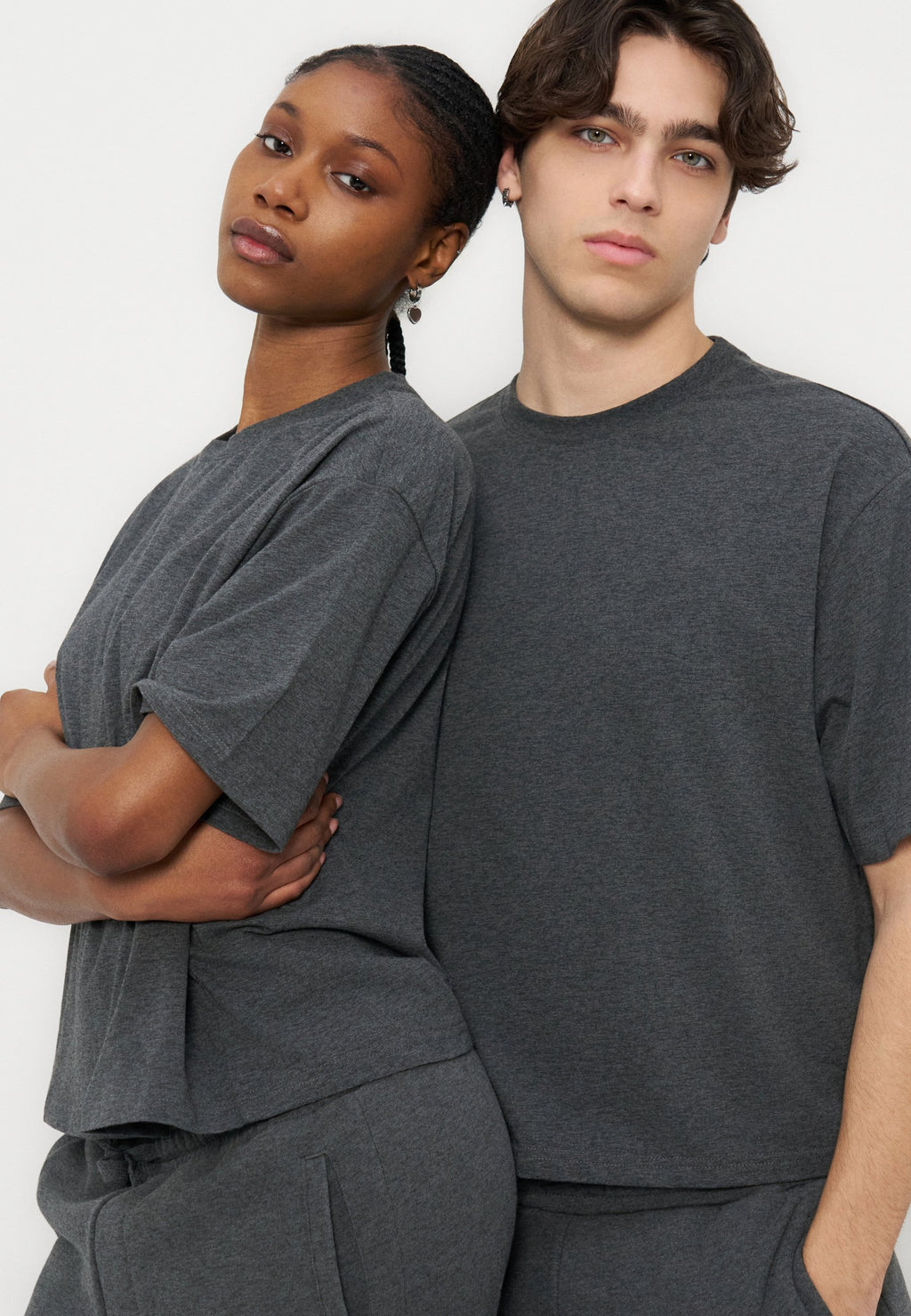 YOURTURN 2PACK BASIC BOXY CROPPED FIT