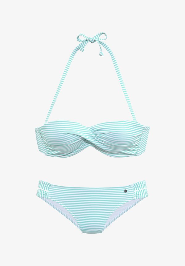 s.Oliver Bikini - mint  weiß