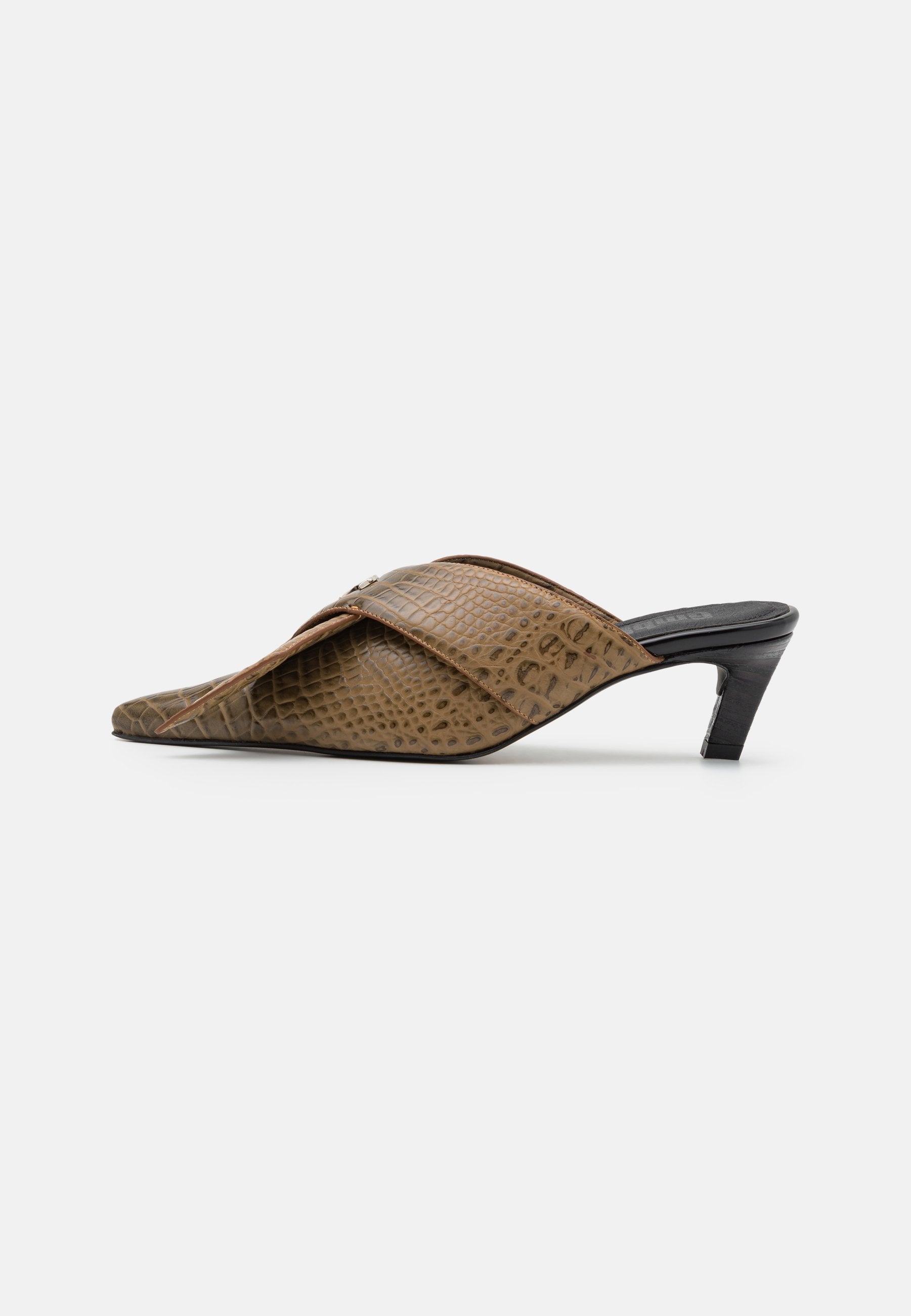 GmbH ZINA BOW MULE CROC EMBOSSED