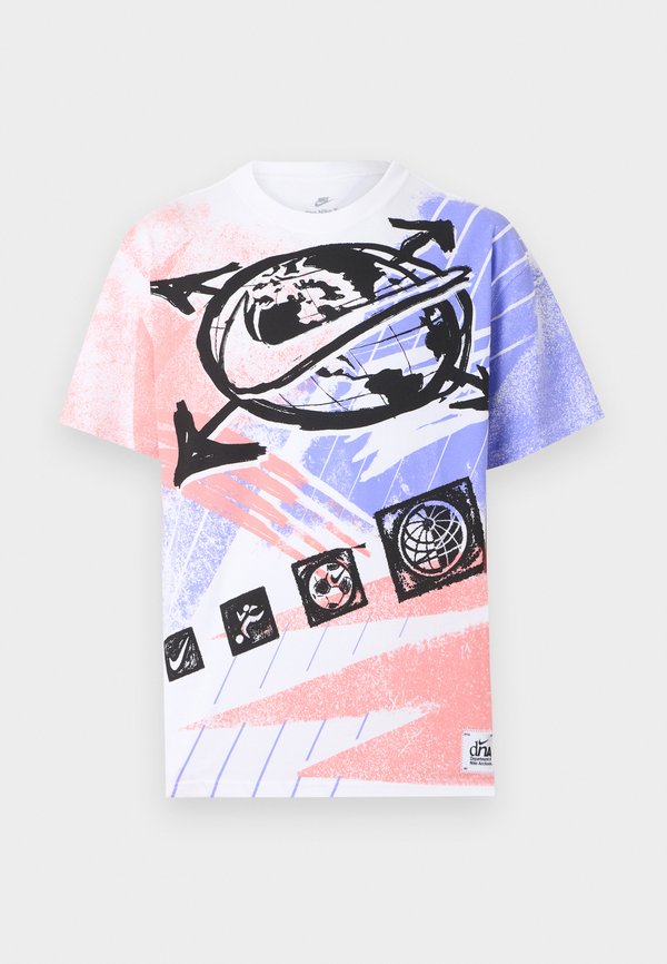 Nike Sportswear TEE POST STAMP UNISEX - Print T-shirt - white