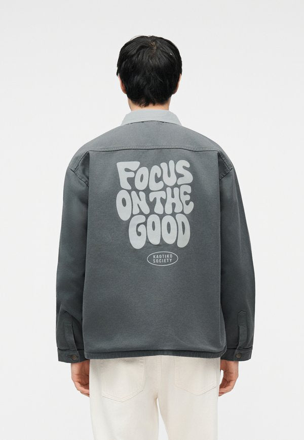 Kaotiko JACKET WORK FOCUS ON THE GOOD UNISEX