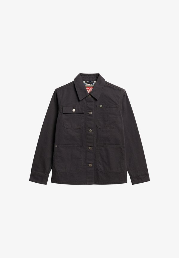 Superdry & Co EMBROIDERD  - Summer jacket - blackboard