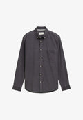 TOM TAILOR REGULAR FIT MIT BRUSTTASCHE - Shirt - classic dark grey