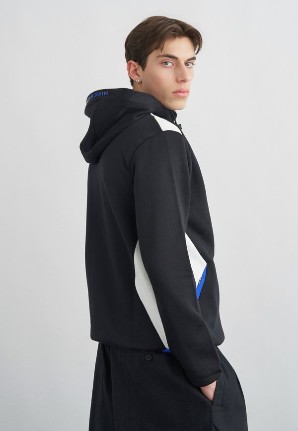 Nike Sportswear HOODIE SHOX - Zip-up sweatshirt - black/white/game royal