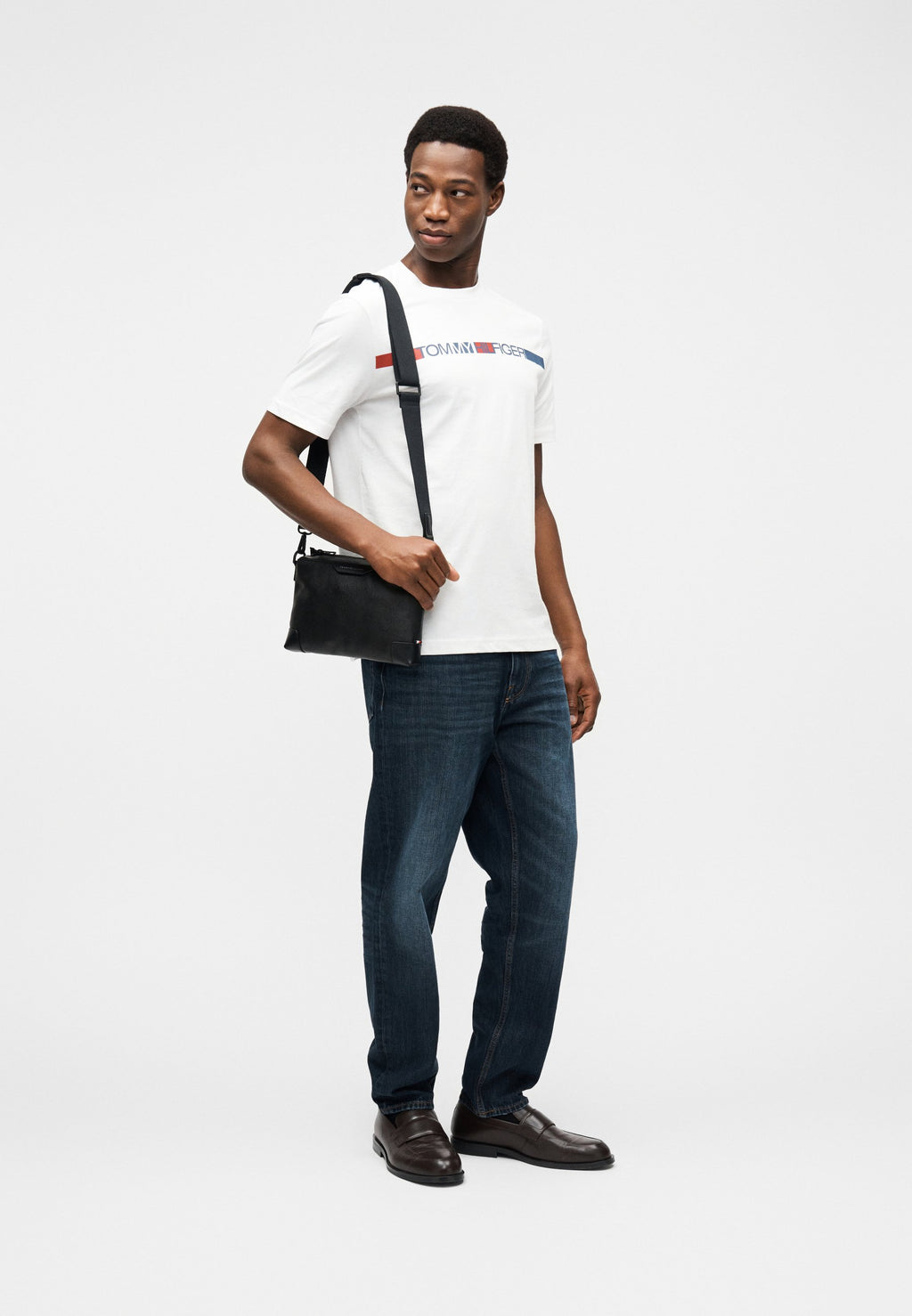 LOGO STRIPE JERSEY T-SHIRT Media 2