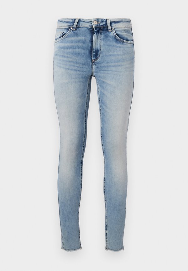 ONLY Skinny fit ONLBLUSH Mid waist Ankle length - Jeans Skinny Fit - light medium blue denim