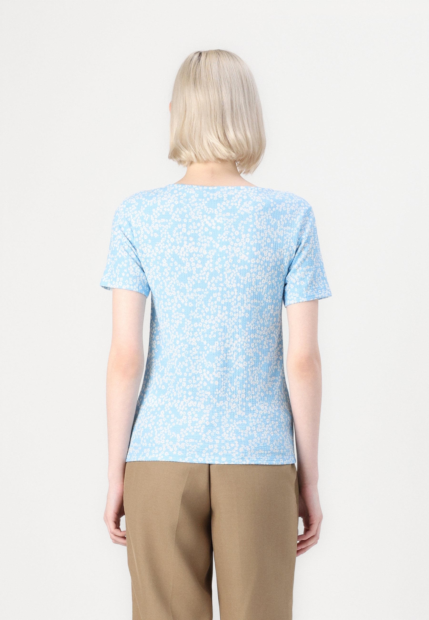 TOM TAILOR DENIM PRINTED BUTTON