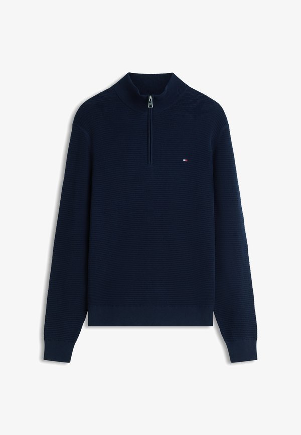Tommy Hilfiger SEASONAL STRUCTURE - Jumper - desert sky
