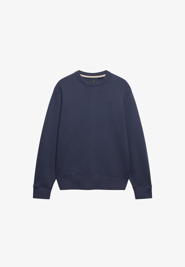 Superdry & Co SUPERDRY ESSENTIAL STACKED LOGO CREW SWEATSHIRT.. - Sweatshirt - soft navy