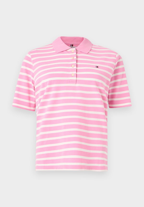 Tommy Hilfiger REGULAR FIT - Polo shirt - rose petal/ecru