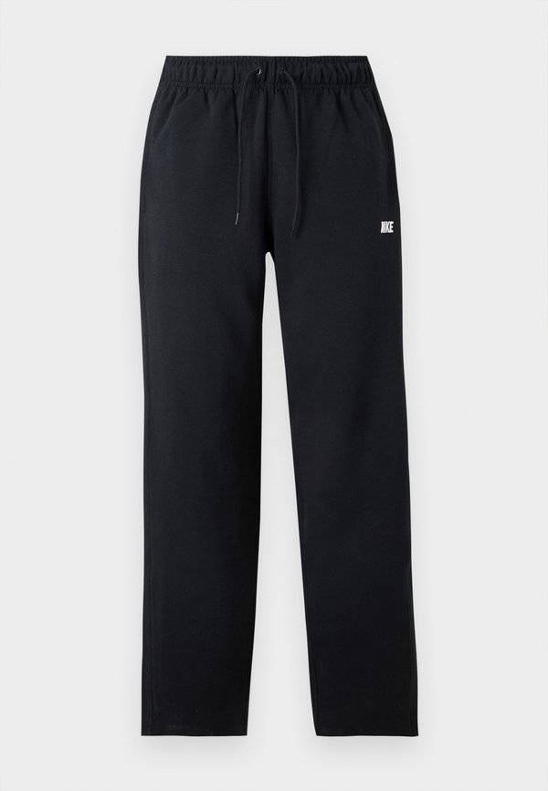 Nike Sportswear CLUB VARSITY PANT - Tracksuit bottoms - black/white