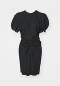 Victoria Beckham GATHERED WAIST MINI DRESS