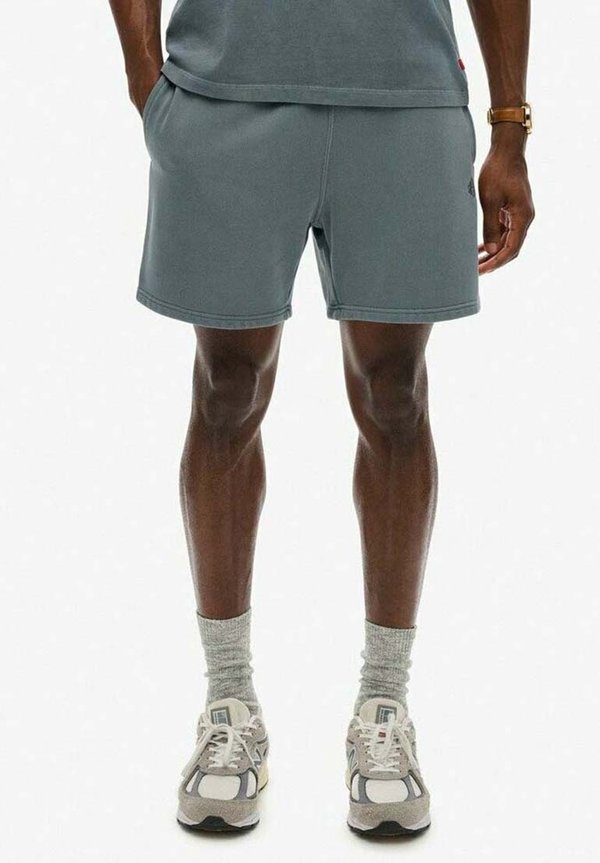 Superdry & Co Tracksuit bottoms - stormy weather blue