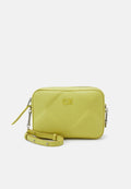 Calvin Klein RE LOCK QUILT CAMERA BAG - Cross body bag - citrus