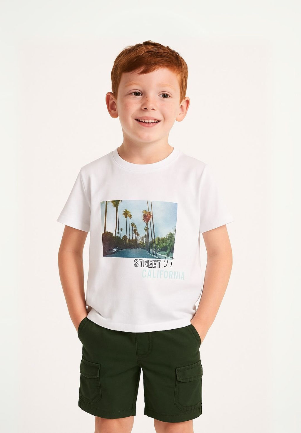 MINOTI CARGO POCKETS AND STRAIGHT LEG