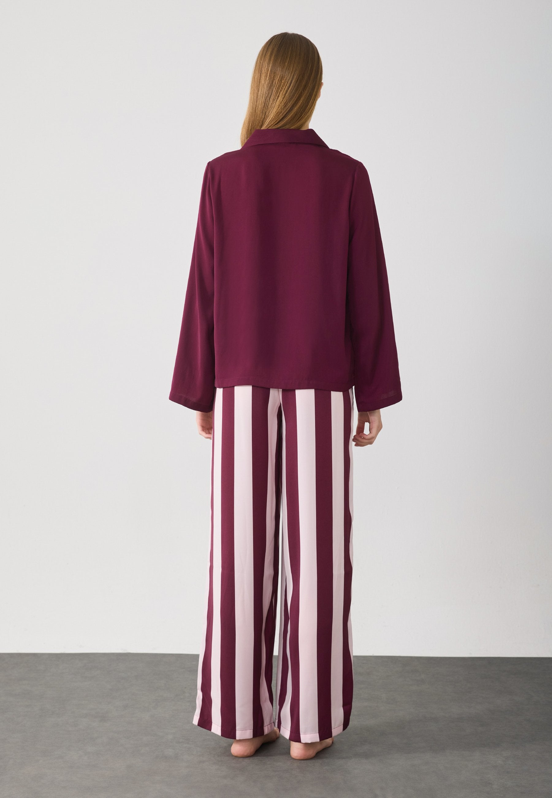 Anna Field CANDY STRIPE WIDE LEG SET